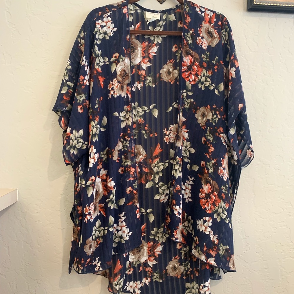 Kimono navy blue